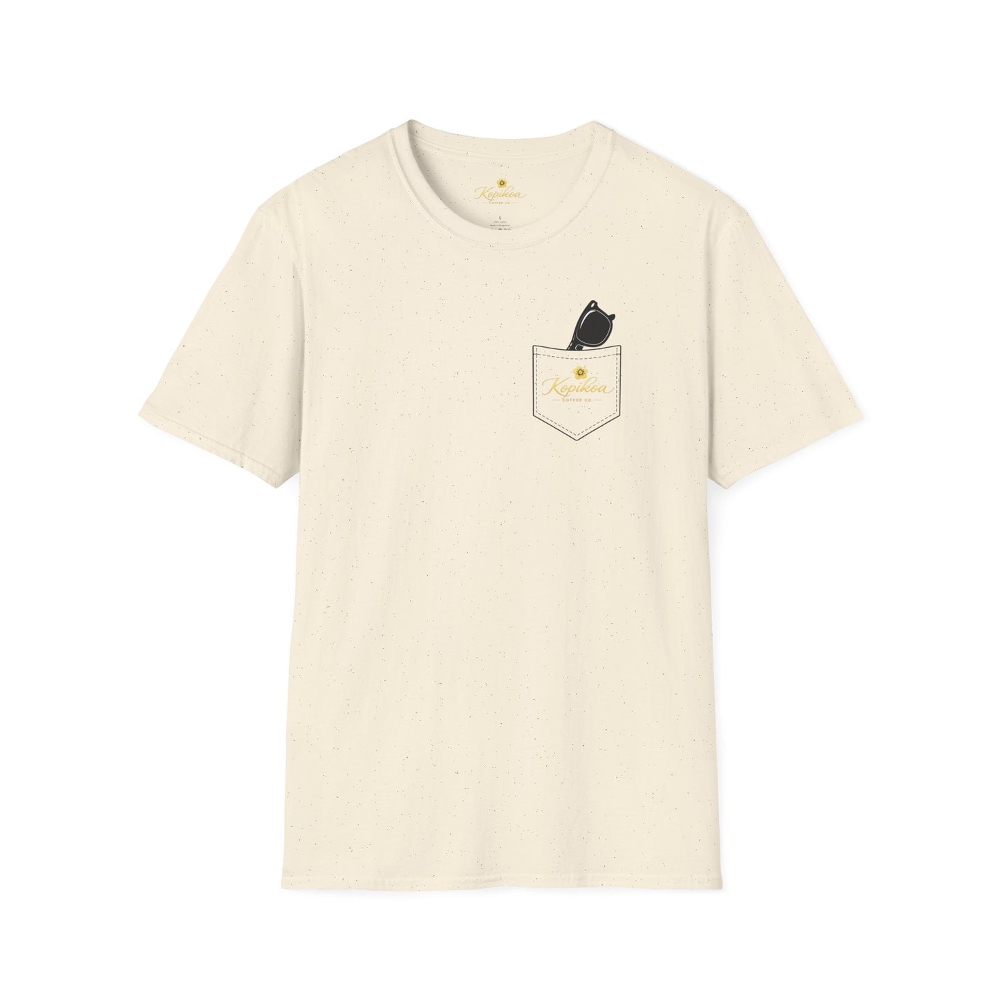 Kopikoa What's Up Coffee Cup – Unisex Pocket T-Shirt
