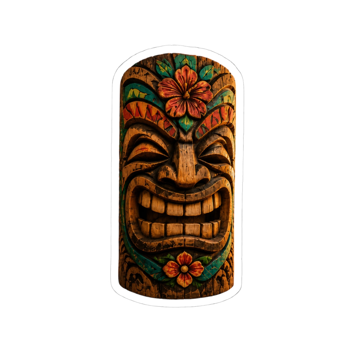Kopikoa Tiki Koa – Kiss Cut Vinyl Decal
