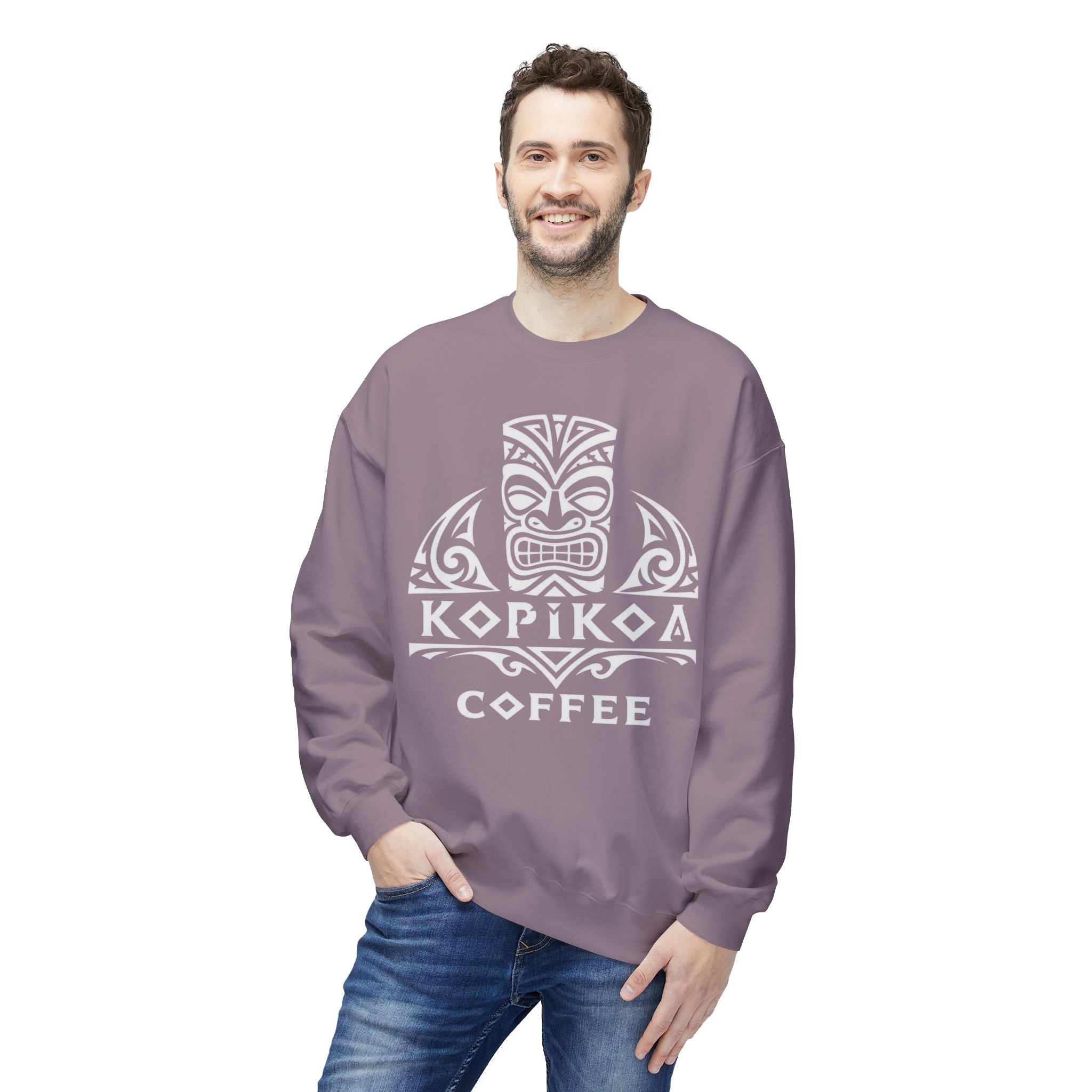 Crewneck Sweatshirt — Kopikoa Coffee Logo Pullover