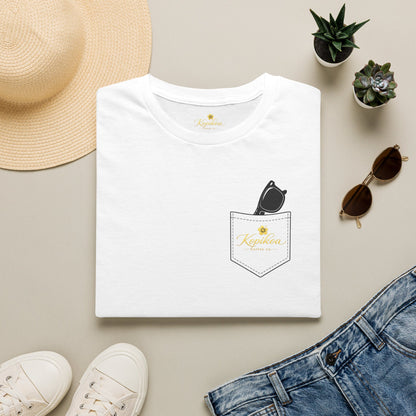 Kopikoa What's Up Coffee Cup – Unisex Pocket T-Shirt
