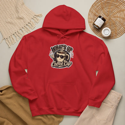 Kopikoa What's Up Coffee Cup – Unisex Hoodie