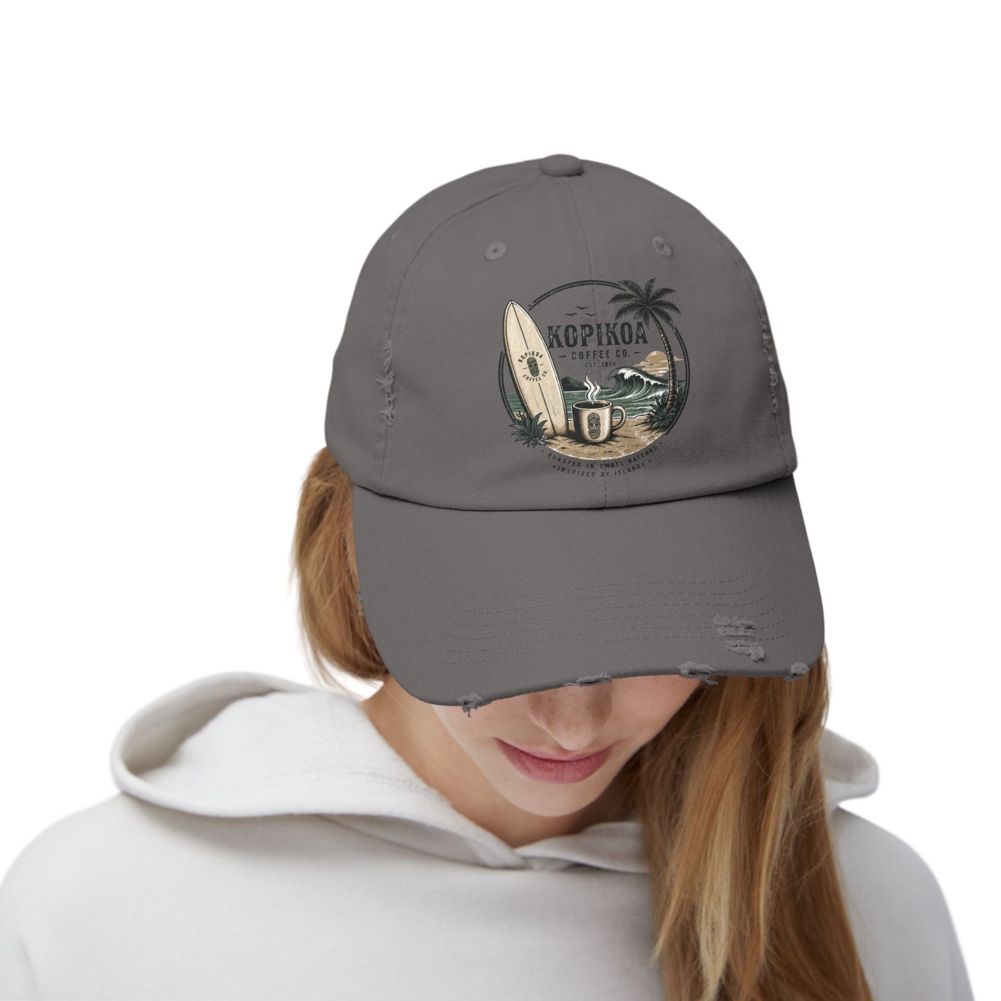 Kopikoa Surf – Unisex Distressed Hat