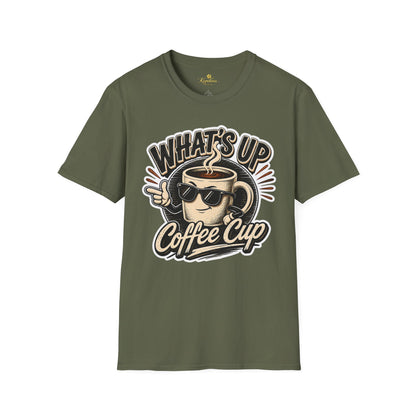 Kopikoa What's Up Coffee Cup – Unisex T-Shirt