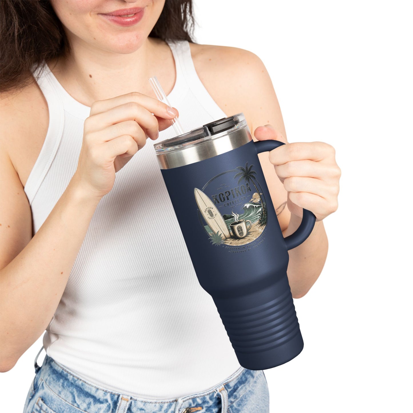 Kopikoa Surf – 40oz Insulated Tumbler