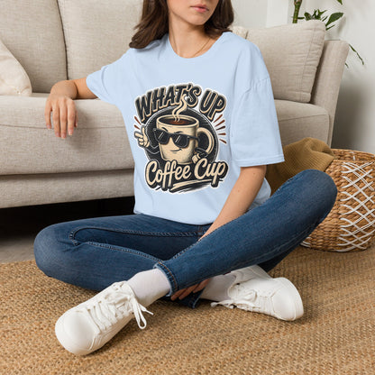 Kopikoa What's Up Coffee Cup – Unisex T-Shirt