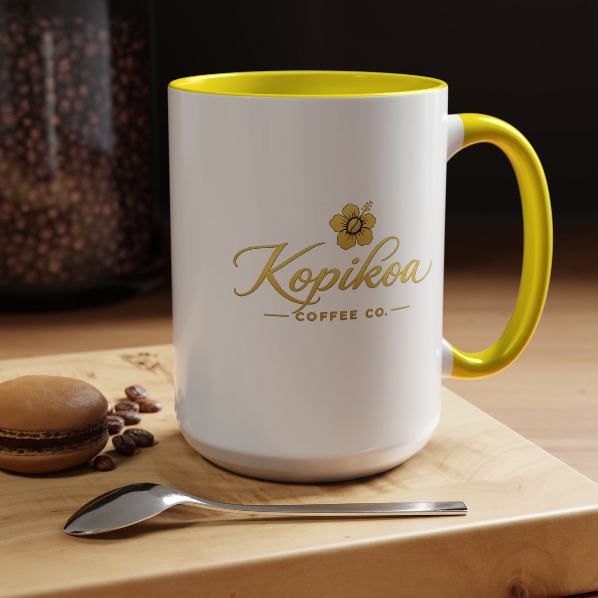 Kopikoa Logo – Accent Coffee Mug