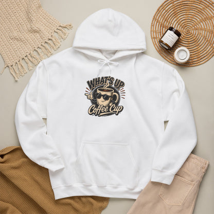 Kopikoa What's Up Coffee Cup – Unisex Hoodie
