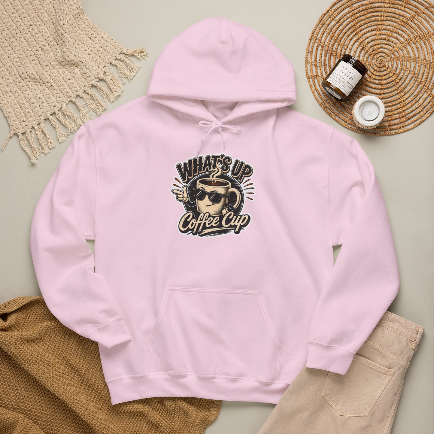 Kopikoa What's Up Coffee Cup – Unisex Hoodie