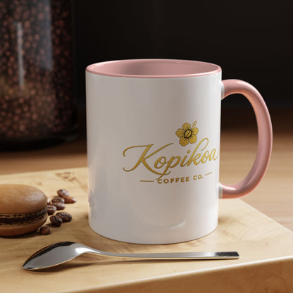 Kopikoa Logo – Accent Coffee Mug