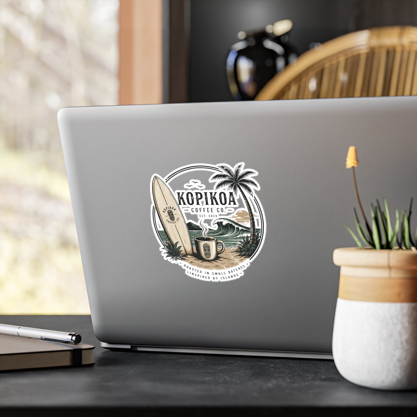 Kopikoa Surf – Kiss Cut Vinyl Decal