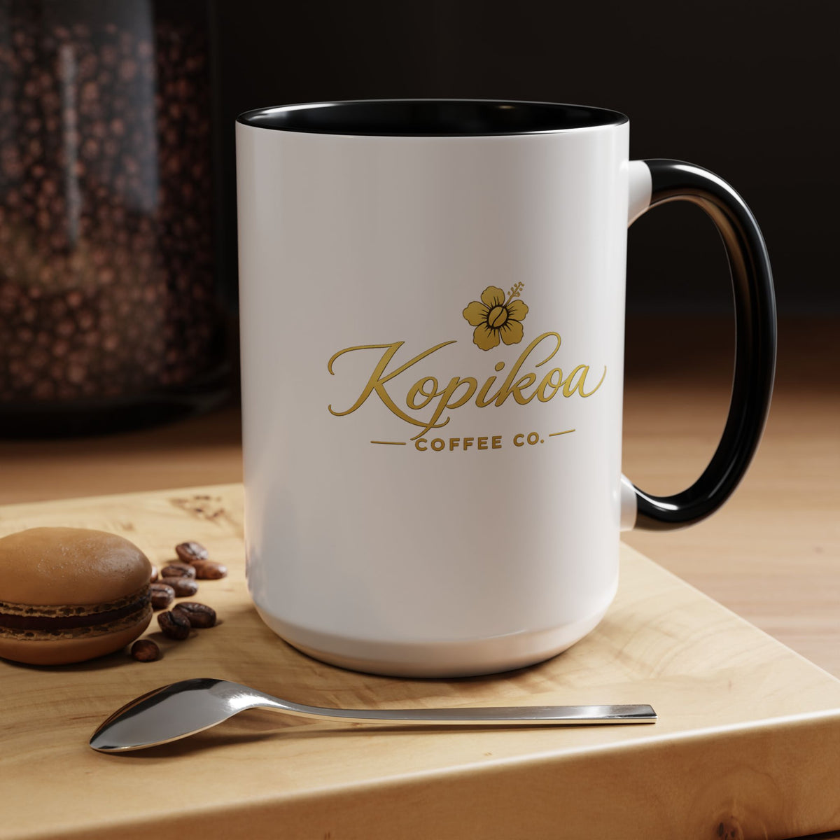 Kopikoa Logo – Accent Coffee Mug