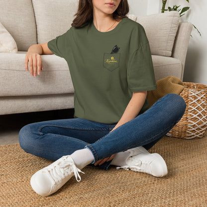 Kopikoa What's Up Coffee Cup – Unisex Pocket T-Shirt