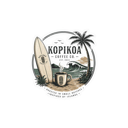 Kopikoa Surf – Kiss Cut Vinyl Decal