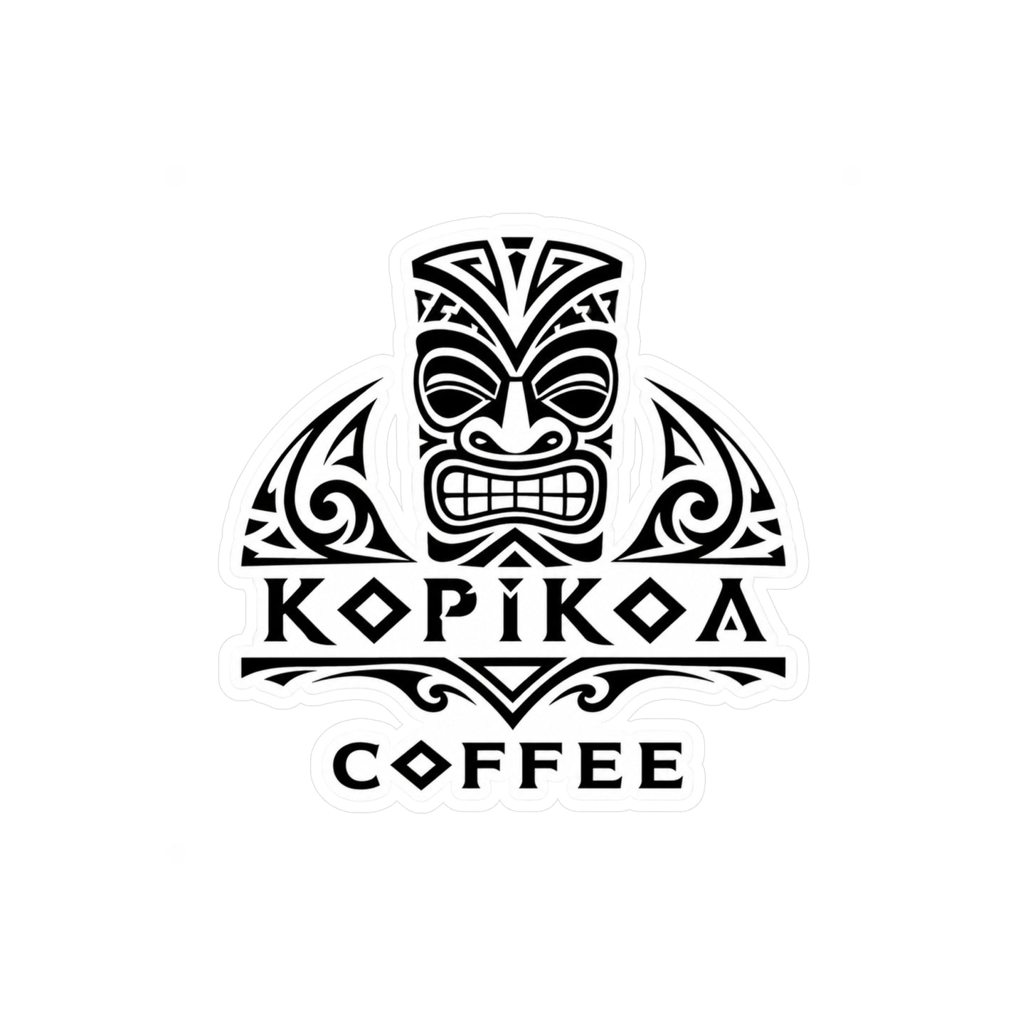 Kopikoa Tribal Logo – Kiss Cut Vinyl Decal