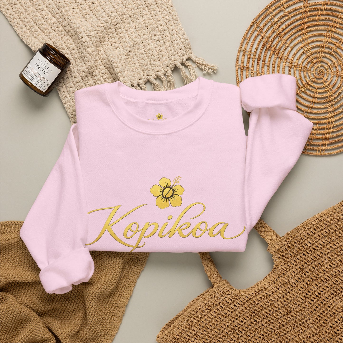 Kopikoa Traditional Logo – Unisex Crewneck Sweatshirt