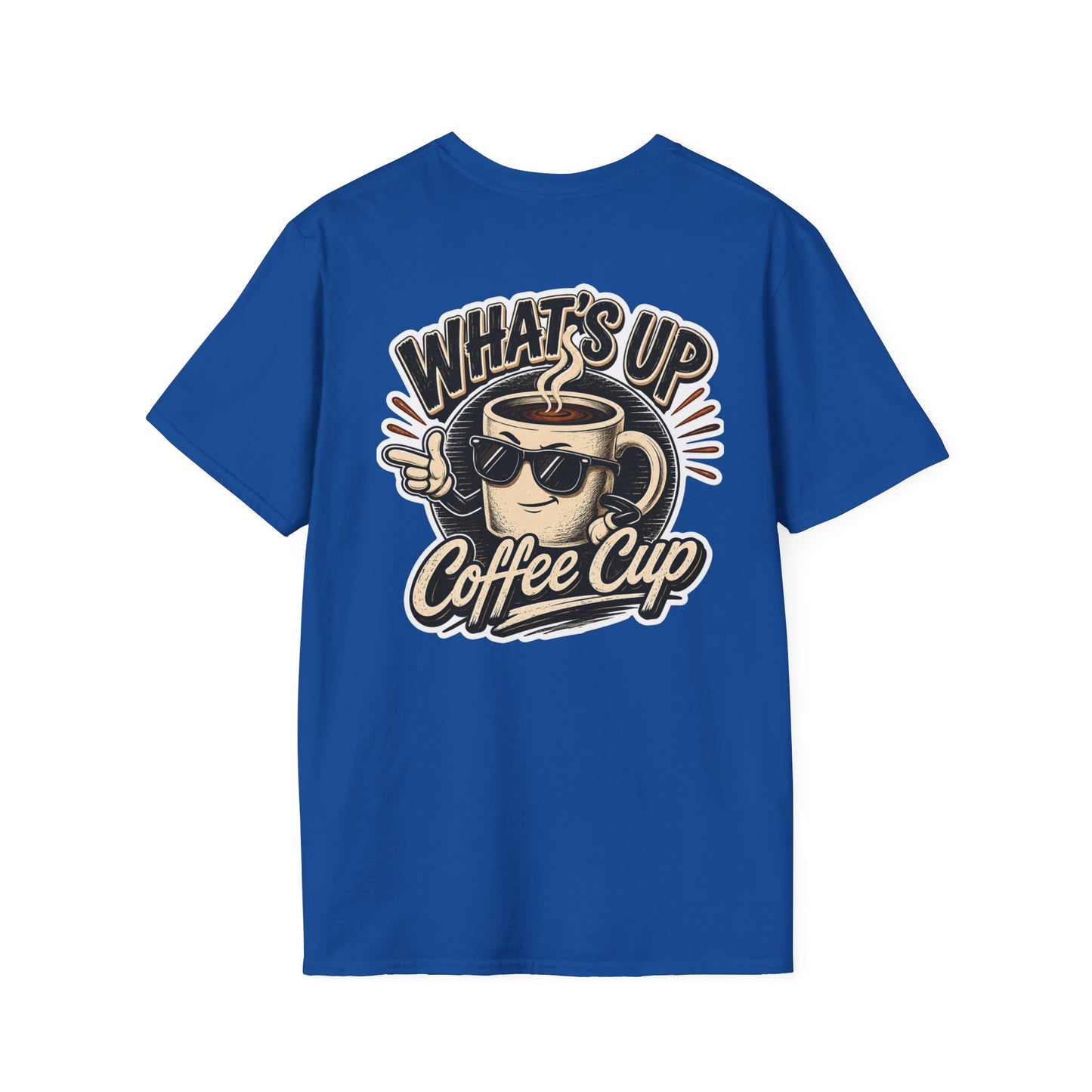 Kopikoa What's Up Coffee Cup – Unisex Pocket T-Shirt