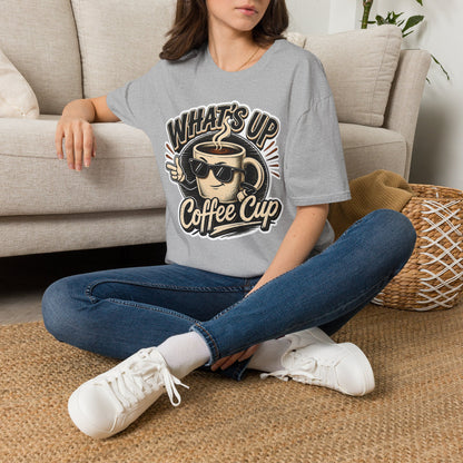 Kopikoa What's Up Coffee Cup – Unisex T-Shirt