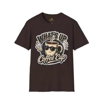 Kopikoa What's Up Coffee Cup – Unisex T-Shirt