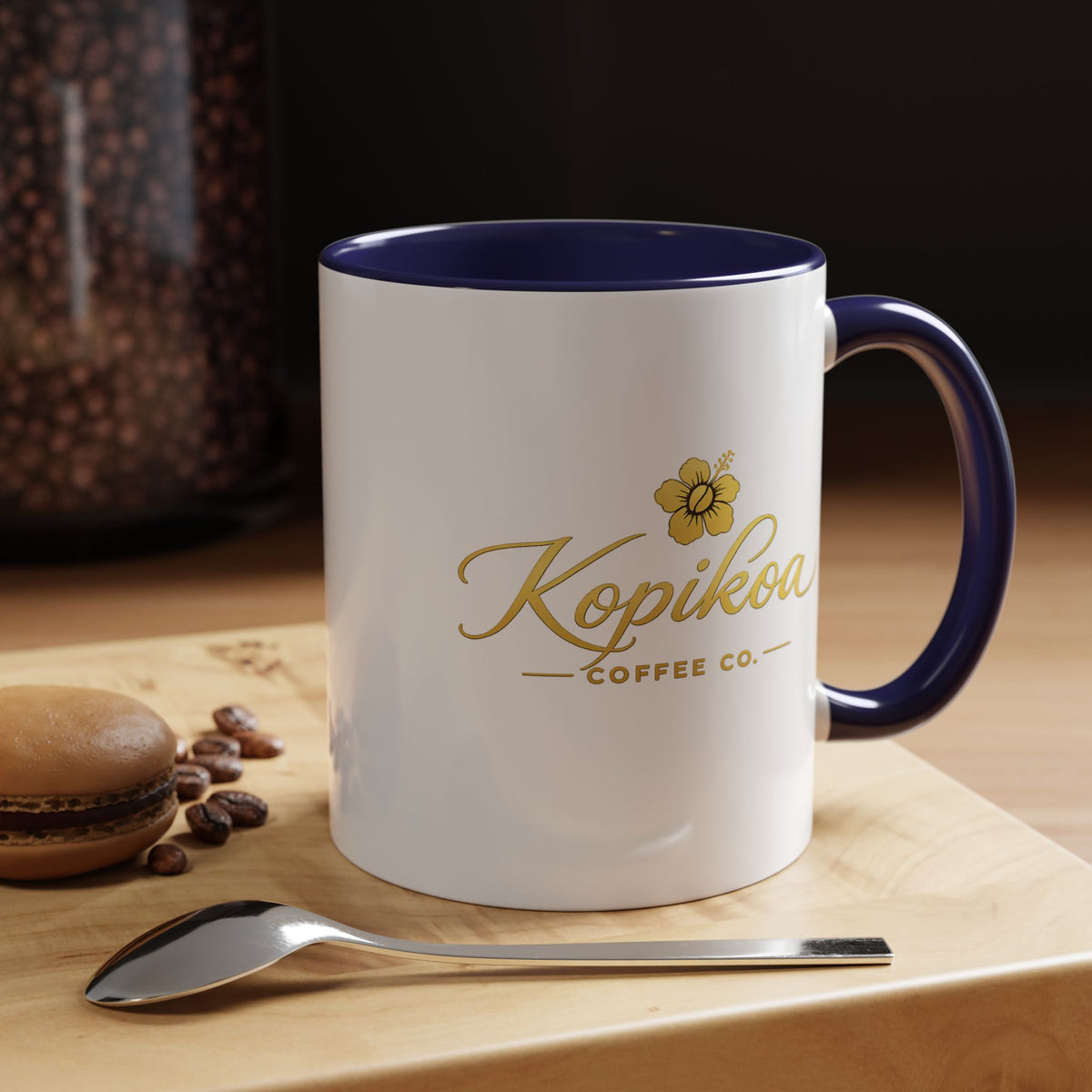 Kopikoa Logo – Accent Coffee Mug