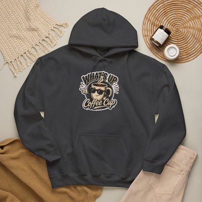 Kopikoa What's Up Coffee Cup – Unisex Hoodie