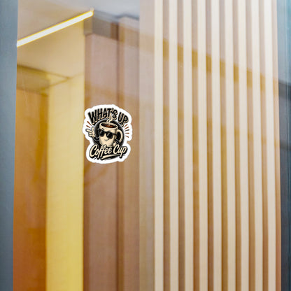 Kopikoa What's Up Coffee Cup – Kiss Cut Vinyl Decal