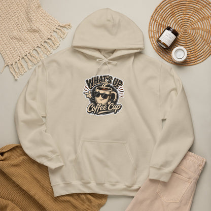 Kopikoa What's Up Coffee Cup – Unisex Hoodie